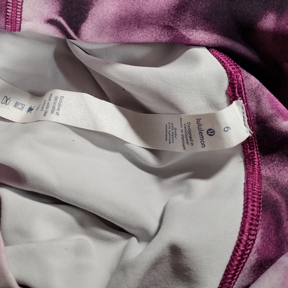 Lululemon Wunder Under Full On HR 28" Womens 6 Blush Blossom Alpine Candy Pink - Picture 5 of 6